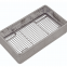 Screen baskets made of perforated plate Sterilisation basket – wire mesh base, perforated sides – various sizes
