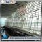 Free design hot galvanized steel frame glass curtain wall