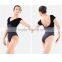 Hot Sale Two-tone Velvet Cotton Lycra Cap Sleeve Ballet Leotard for Kids and Adult
