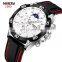 NIBOSI New Sport Chronograph Mens Watches Top Brand Luxury Quartz Clock Waterproof Luminous Silicone Watch Men Relogio Masculino