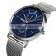 New Arrival Skmei 9182 Quartz Wrist Watch Customized Wristwatch Brand Stainless Steel Strap 30 Meters Water Resistant