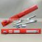 Customized scale 30cm multi-function 2pcs wood pencil 1pc eraser 1pc sharpener holder all-in-one straight ruler stationery sets