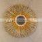 Wholesale Color Dipped Seagrass Boho Mirror Best Price Wall Mirror Decor Art Decor Manufacturer Vietnam Supplier