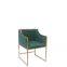 XC190 chair stainless steel dining chair modern design nice looking green chair