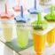 Special design plastic ice cream moulds with handle, popsicle mold, ice lolly maker