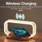 Multifunctional high capacity quick charging night lamp mobile phone wireless charger