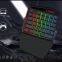 One-handed gaming keyboard T19 colored backlit usb multimedia waterproof typewriter mini keyboard computer keyboard