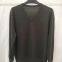 men's V-neck long sleeve sweater pullover