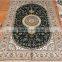 Persian design room decoration art black cotton carpet