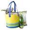 Large Round Reusable Insulated Picnic Cooler Shopping Bag