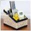 High-grade luxury bedside and sofa caddy desk organizer