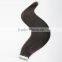Peruvian Natural Color Tape Hair Extension Can be Dyed and Bleached