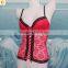Red Black Flower Lace Transparent Sexy Lingerie,sexy Red Mature Lingerwear Nightwear