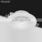 Modern European trimless warm white round led flat ceiling lamp