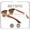 China Custom design bamboo skateboard wood sunglasses