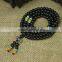 8mm black sandalwood beads Tibetan Buddhist Sandalwood Beads Prayer Mala Necklace