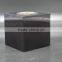 custom hot promotion high quality samll table square brown acrylic candlestick,candle holder