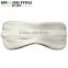 Hot sale breathable beauty 100% silk 19mm shell sleeping eye mask in black