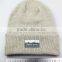 custom knit acrylic mix color heather beanie