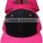 Custom wholesale plain neon snapback trucker hats
