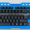 customized color full size unique multimedia USB wired keyboard