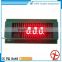 7 segment led display 3 digit 0.56 inch green color red color