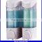 double wall mounted hospital alcohol hand sanitizer dispenser with double bottles