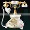 Rotating disk antique European retro home telephone pastoral creative wired telephone Alice