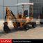 Mini excavator manufacturer factory direct self powered towable backhoe for sale