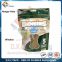 Windowed Stand Up Pouch With Zipper For Dry Dog Food Packaging