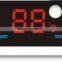 custom red color 3 digits refrigerators led display module screen