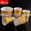 24oz 32oz 46oz paper popcorn cup / bucket