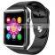 2016 Most fashionable multifunctional metal plating 1.54 inch MTK6260 A A1 smart watch for mobile phone