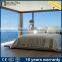 thermal break aluminium integrated corner window for French swing pool