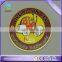 custom Cloisonn imitation synthetic hard enamel gold car pin badge
