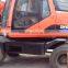 south korea made used doosan DH150 wheel excavator in china