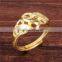 2016 Brass Fashion 18K Gold Plated Jewellery Infinity Symbol Ring