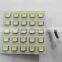 DOME LAMPS 25SMD automobile bulbs Auto Lighting System LED light LED lamp