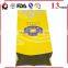 Flat bottom side gusset coffee pouch aluminum foil coffee bag with valve