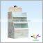 Service Equipment Floor Stand Customized Cardboard Display Shelf