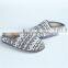 Woman Knitted Indoor Slipper With Heel