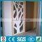 laser cut decorative hotel metal living room partition screen