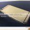 Mirror Gold Housing for iPhone 6 plus , Deep Engrave Back Housing for iPhone