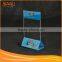 Factory wholesale a6 acrylic table stand menu holder