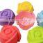 Rose shaped Silicone Muffin cake cup Cake Baking Mold Chocolate Jelly Maker Mould