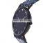 prod falmouth with ocean blue polk watches alloy case watch quartz watch waterproof flat leather strap alloy watches