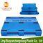1200x1000x150mm single side plastic japan pallet size with steel