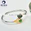 baroque shape tahitian real pearl with s925 saltwater pearl bracelet