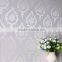 polyester non-woven compound jacquard 3d effect wallpaper italian style wallpaper remnants for sale
