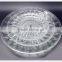wholesale personalized clear salad bowl